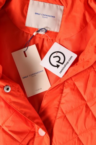 Dámska bunda  ONLY Carmakoma, Veľkosť XL, Farba Oranžová, Cena  14,38 €