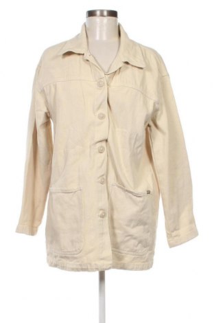 Γυναικείο μπουφάν Pull&Bear, Μέγεθος S, Χρώμα Εκρού, Τιμή 8,91 €