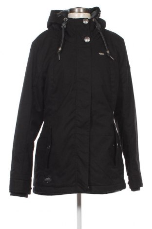 Γυναικείο μπουφάν Ragwear, Μέγεθος L, Χρώμα Μαύρο, Τιμή 47,88 €