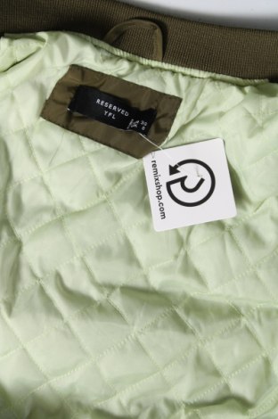 Dámska bunda  Reserved, Veľkosť S, Farba Zelená, Cena  29,59 €