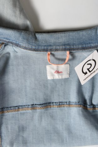 Γυναικείο μπουφάν S.Oliver, Μέγεθος XL, Χρώμα Μπλέ, Τιμή 16,33 €