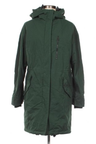 Γυναικείο μπουφάν Sissy Boy, Μέγεθος XS, Χρώμα Πράσινο, Τιμή 21,38 €