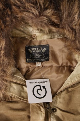 Γυναικείο μπουφάν Soccx, Μέγεθος L, Χρώμα  Μπέζ, Τιμή 43,05 €