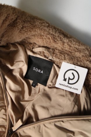 Γυναικείο μπουφάν Sora, Μέγεθος S, Χρώμα  Μπέζ, Τιμή 16,15 €