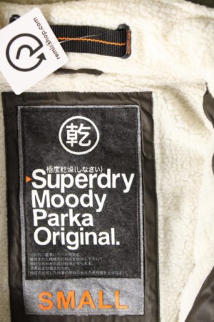 Γυναικείο μπουφάν Superdry, Μέγεθος S, Χρώμα Πράσινο, Τιμή 34,52 €