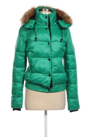 Γυναικείο μπουφάν Superdry, Μέγεθος XS, Χρώμα Πράσινο, Τιμή 43,15 €