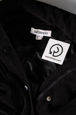 Γυναικείο μπουφάν THATS SO FETCH, Μέγεθος S, Χρώμα Μαύρο, Τιμή 18,30 €