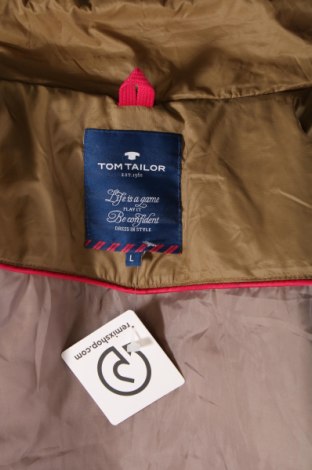 Γυναικείο μπουφάν Tom Tailor, Μέγεθος L, Χρώμα  Μπέζ, Τιμή 14,72 €