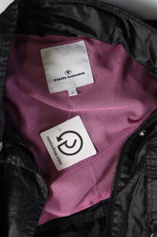 Γυναικείο μπουφάν Tom Tailor, Μέγεθος S, Χρώμα Μαύρο, Τιμή 19,82 €