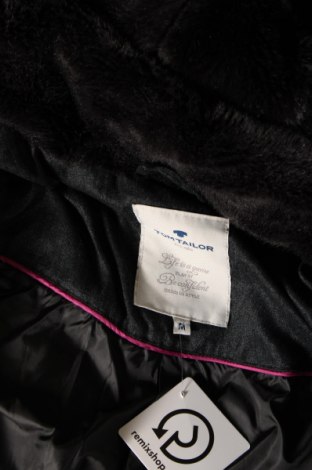 Γυναικείο μπουφάν Tom Tailor, Μέγεθος M, Χρώμα Μαύρο, Τιμή 25,05 €