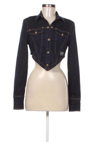 Damenjacke Versace Jeans, Größe M, Farbe Blau, Preis 182,99 €