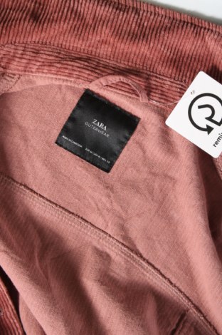Дамско яке Zara, Размер M, Цвят Розов, Цена 14,40 лв.