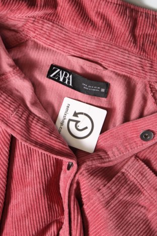 Дамско яке Zara, Размер S, Цвят Червен, Цена 16,80 лв.