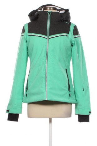 Γυναίκειο μπουφάν για χειμερινά σπορ CMP, Μέγεθος S, Χρώμα Πράσινο, Τιμή 31,73 €