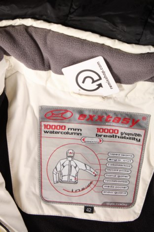 Damenjacke für Wintersports Exxtasy, Größe L, Farbe Weiß, Preis 30,52 €