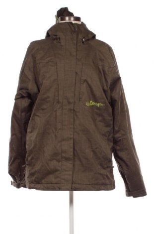 Γυναίκειο μπουφάν για χειμερινά σπορ Ziener, Μέγεθος L, Χρώμα Πράσινο, Τιμή 103,55 €