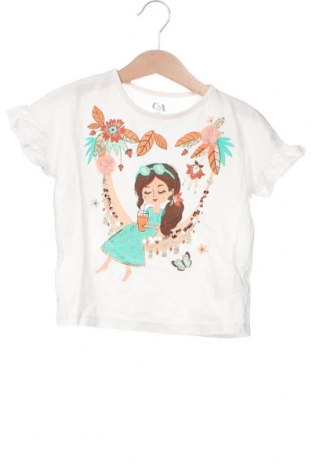 Kinder Shirt C&A, Größe 2-3y/ 98-104 cm, Farbe Weiß, Preis € 3,60