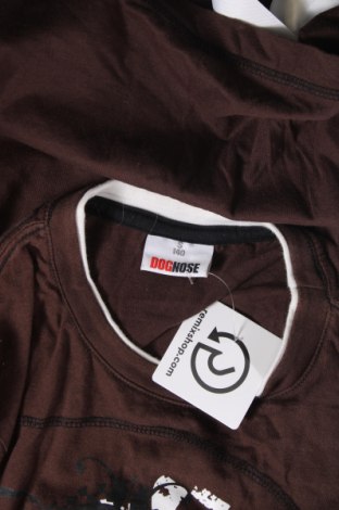 Kinder Shirt Dognose, Größe 8-9y/ 134-140 cm, Farbe Braun, Preis 3,25 €