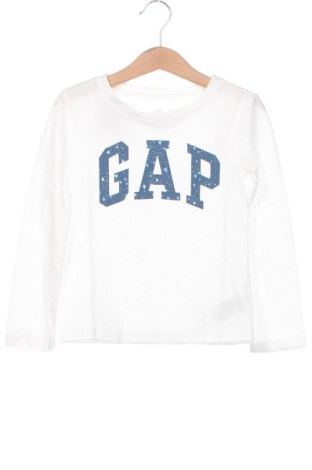 Dziecięca bluzka Gap Kids, Rozmiar 3-4y/ 104-110 cm, Kolor Biały, Cena 74,77 zł