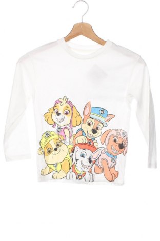 Kinder Shirt H&M, Größe 4-5y/ 110-116 cm, Farbe Weiß, Preis 3,68 €