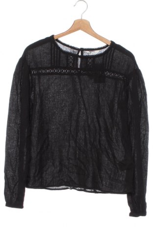 Детска блуза H&M, Размер 14-15y/ 168-170 см, Цвят Черен, Цена 8,64 лв.
