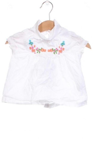 Детска блуза H&M, Размер 3-6m/ 62-68 см, Цвят Бял, Цена 7,20 лв.