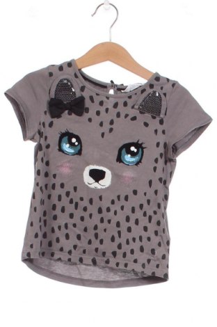 Kinder Shirt H&M, Größe 2-3y/ 98-104 cm, Farbe Grau, Preis 3,61 €