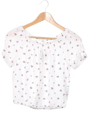 Детска блуза H&M, Размер 12-13y/ 158-164 см, Цвят Бял, Цена 10,00 лв.