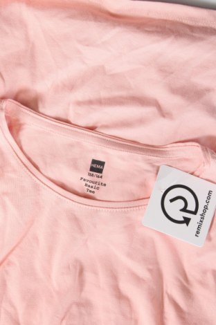 Kinder Shirt Hema, Größe 12-13y/ 158-164 cm, Farbe Rosa, Preis € 4,05