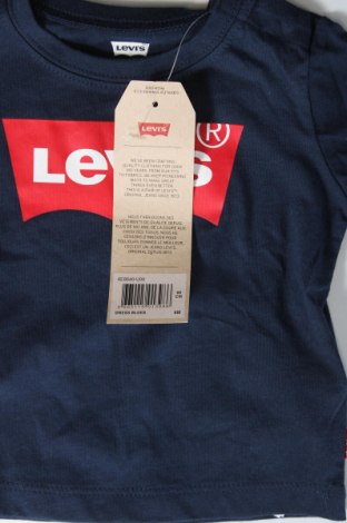 Detská blúzka  Levi's, Veľkosť 3-6m/ 62-68 cm, Farba Modrá, Cena  7,01 €