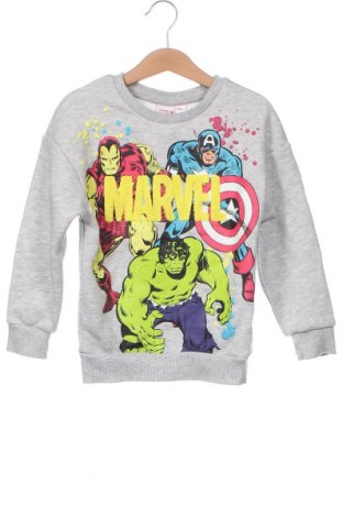 Детска блуза Marvel, Размер 5-6y/ 116-122 см, Цвят Сив, Цена 13,17 лв.