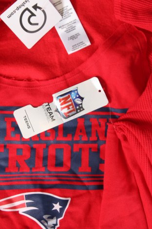 Kinder Shirt NFL, Größe 15-18y/ 170-176 cm, Farbe Rot, Preis 12,42 €