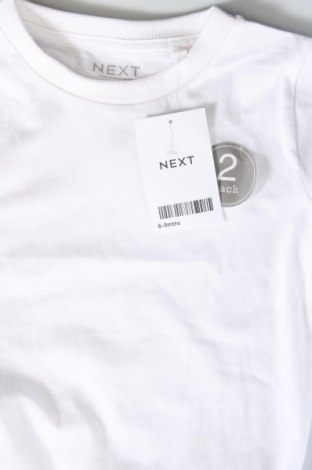 Kinder Shirt Next, Größe 9-12m/ 74-80 cm, Farbe Weiß, Preis 10,52 €