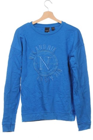 Kinder Shirt Nik & Nik, Größe 15-18y/ 170-176 cm, Farbe Blau, Preis € 4,29