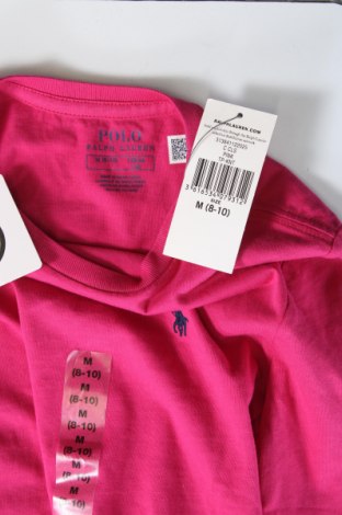 Kinder Shirt Polo By Ralph Lauren, Größe 8-9y/ 134-140 cm, Farbe Rosa, Preis 29,90 €