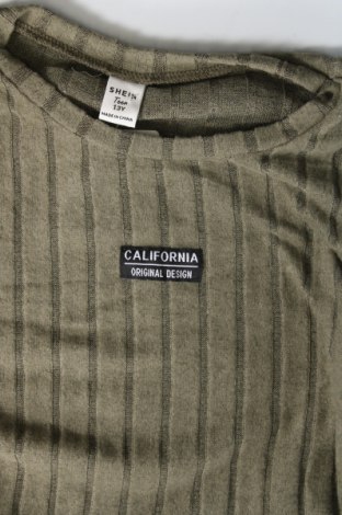 Kinder Shirt SHEIN, Größe 12-13y/ 158-164 cm, Farbe Grün, Preis 7,65 €