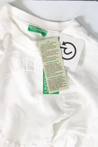 Kinder Shirt United Colors Of Benetton, Größe 6-7y/ 122-128 cm, Farbe Weiß, Preis 10,52 €