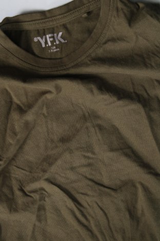 Kinder Shirt Yfk, Größe 7-8y/ 128-134 cm, Farbe Grün, Preis 2,64 €