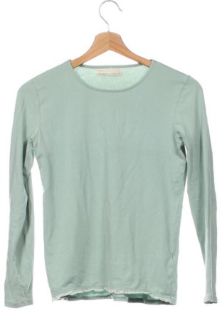 Детска блуза Zara, Размер 11-12y/ 152-158 см, Цвят Зелен, Цена 6,72 лв.