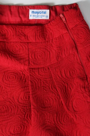 Dziecięca spódnica Mayoral, Rozmiar 7-8y/ 128-134 cm, Kolor Czerwony, Cena 23,59 zł