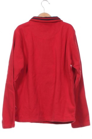 Детска поларена блуза Land's End, Размер 11-12y/ 152-158 см, Цвят Червен, Цена 8,70 лв.