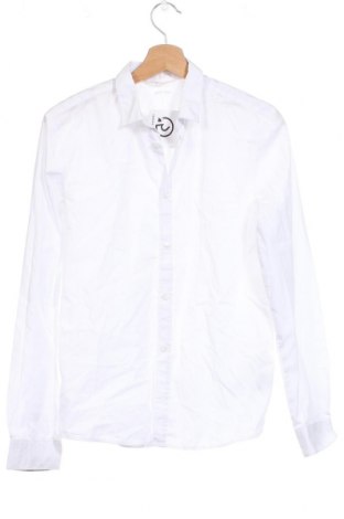 Kinderhemd H&M, Größe 15-18y/ 170-176 cm, Farbe Weiß, Preis 7,98 €
