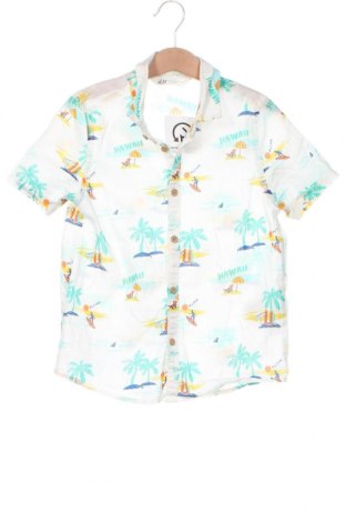 Παιδικό πουκάμισο H&M, Μέγεθος 6-7y/ 122-128 εκ., Χρώμα Λευκό, Τιμή 7,98 €