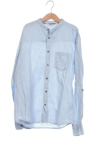 Детска риза H&M, Размер 11-12y/ 152-158 см, Цвят Син, Цена 7,11 лв.