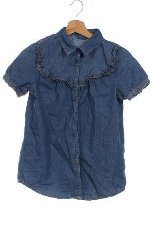 Παιδικό πουκάμισο Here+There, Μέγεθος 12-13y/ 158-164 εκ., Χρώμα Μπλέ, Τιμή 3,74 €