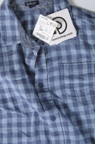 Παιδικό πουκάμισο Kiabi, Μέγεθος 12-18m/ 80-86 εκ., Χρώμα Μπλέ, Τιμή 4,92 €