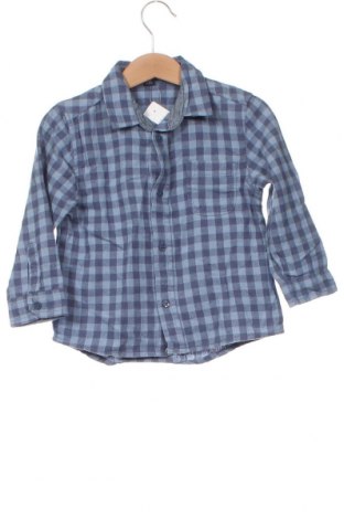 Παιδικό πουκάμισο Kiabi, Μέγεθος 12-18m/ 80-86 εκ., Χρώμα Μπλέ, Τιμή 5,47 €
