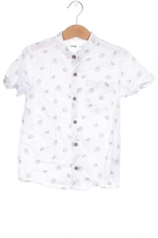 Детска риза Sinsay, Размер 5-6y/ 116-122 см, Цвят Бял, Цена 7,20 лв.
