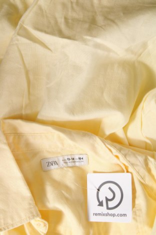 Dětská košile  Zara, Velikost 13-14y/ 164-168 cm, Barva Žlutá, Cena  179,00 Kč