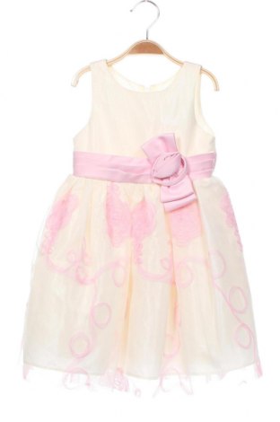 Детска рокля, Размер 3-4y/ 104-110 см, Цвят Екрю, Цена 44,56 лв.